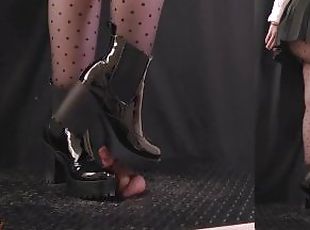 Secretary CBT Rub and Stroke - Bootjob, Shoejob, Ballbusting, CBT, ...