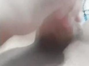 masturbation, amateur, énorme-bite, branlette, solo, bite