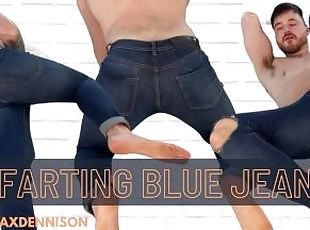gay, fetisch, ensam, jeans
