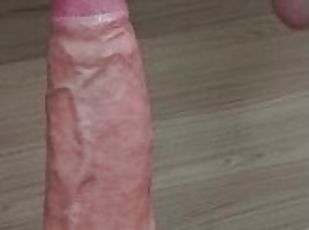 Big dick vs little pussy masturbator. Huge cumshot