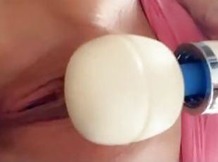 Cum all over my face but horny for more