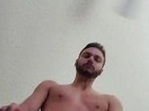 gigantisk, masturbation, amatör, cumshot, gay, sprut, vacker-pretty, ensam, bollar, bisexuell