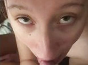 skinny, amatør, babes, blowjob, tenåring, hjemmelaget, pov, petite