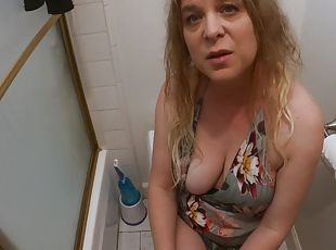 Helping Stepson To Get A Sperm Sample With My Ass And Pussy