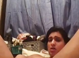 masturbacja, anal, mamuśki, hinduskie-kobiety, solo