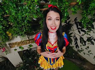 Lovely Alex Coal as beautiful Snow White sex parody VR Porn