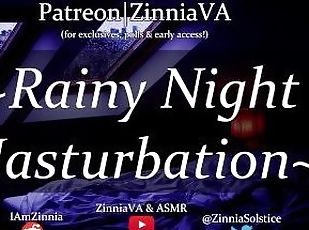 [M4A] ~Rainy Night Masturbation~ [Short][Real Masturbation, Orgasm]...