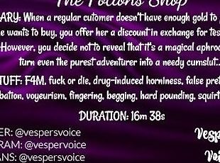 F4M Erotic Audio: You trick a customer into drinking a potion that ...