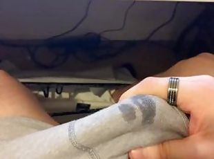 Making a CUM Mess In My BOXERS