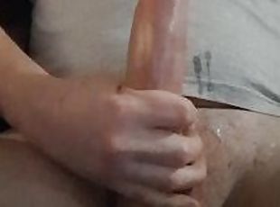 svær, onani, amatør, cumshot, stor-pikk, handjob, creampie, cum, kåt, britisk