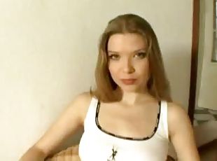 Cute and Horny Teen Babe Blowjob With POV