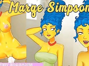 Marge's millf Secret Sex The Simpsons porn [Full Gallery hentai gam...