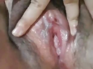 masturbação, cona-pussy, adolescente, excitante, sozinho, filipina