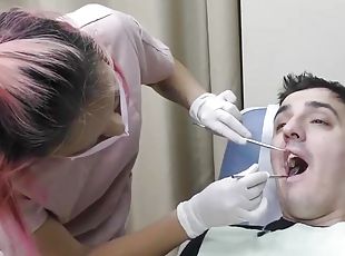 Canada Gets A Dental Exam From Hygienist Channy Crossfire ONLY On G...