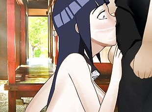 Hinata Hyuga cocksucking addicted slut gets her face fucked til her...