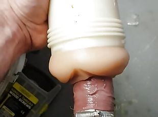  Hard cock Fleshlight action