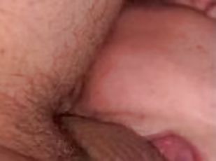 Balls on her face cock in her throat