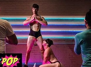 Twink Pop - Michael Boston Goes At The Workout Class & He Ends Up G...