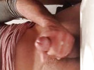 masturbation, amateur, ejaculation-sur-le-corps, énorme-bite, solo, bite