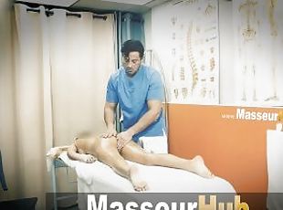 18 year old girl goes to the masseuse and the physiotherapist fucks...