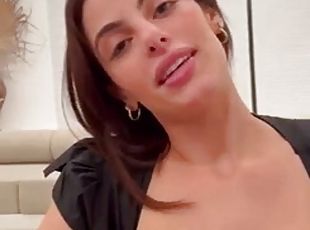 Brunette milf with big tits blowjob and pov sex I found her on meet...