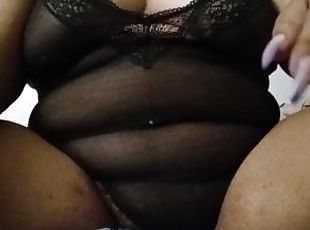 rumpe, hårete, onani, orgasme, pussy, amatør, ebony, svart, bbw, cum