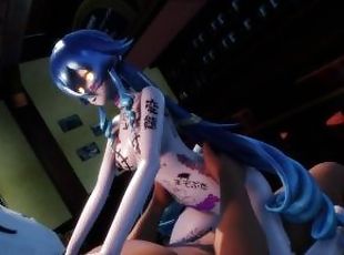 Genshin Impact - Layla's Secret [4K MMD UNCENSORED HENTAI]