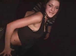 Glamorous cowgirl with fantastic tits going wild at party in amateu...