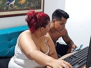 amador, maduro, chupanços, mulher-madura, latina, mãe, bbw, mãe-mother