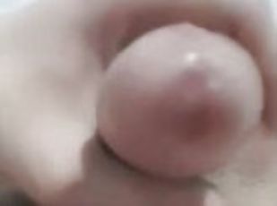 masturbation, amateur, énorme-bite, branlette, solo, bite