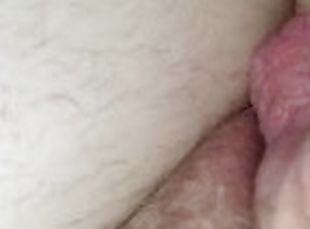 klitoris, orgasme, pussy, amatør, fransk, fingret, søt-sweet, alene, våt, brunette