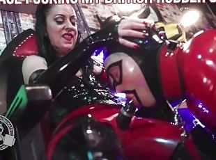 Face Fucking My British Rubber Gimp - Lady Bellatrix lets her slave...