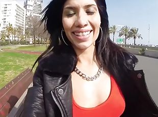 public, chatte-pussy, ejaculation-sur-le-corps, hardcore, latina, salope, chevauchement, rasé, hôtel, réalité