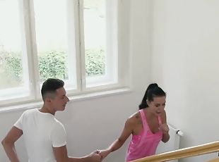 Tatjana Young ass fucked by a young stud