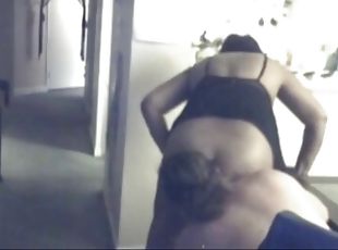 swingers, esposa, interracial, bbw, a-três, rabo, sexo-vestido