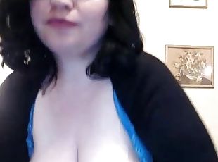 énorme, amateur, webcam