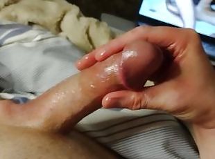 Watching porn of couples having passionate sex turned me on so hard...