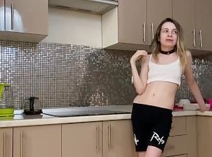 Naughty stepsister first time anal with brother’s friend! A lot of ...