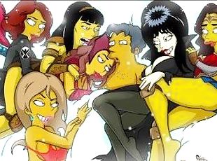 The Simpsons Milf Titania Has 3some Sex Porn Comic, Cartoon Porn Pa...