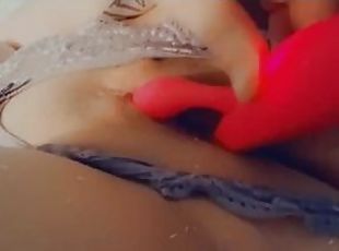 cul, gros-nichons, masturbation, orgasme, amateur, milf, jouet, point-de-vue, solo