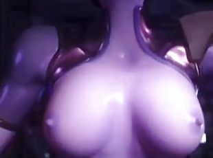 anál, striekanie-semena, creampie, pov, semeno, anime, hentaj, kowbojka