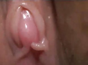 Close up view of Japanese pussy getting toyed hard
