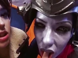 Your dick just managed to make up Widowmaker and Tracer.
