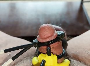 masturbation, amateur, ejaculation-sur-le-corps, jouet, hardcore, gay, point-de-vue, solo, lait