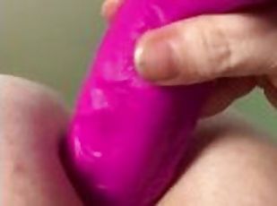 PROSTATE MASSAGE TURNS INTO A 4 FINGER FUCK AND SODOMY WITH A RUBBE...