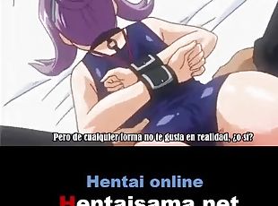 anal, adolescente, loira, hentai