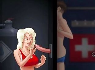 Summertime saga #46 - Coast guard girl sucks my dick - Gameplay