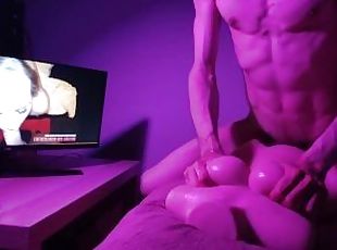 Mia Malkova tribute by fucking and cumming inside sex doll while wa...