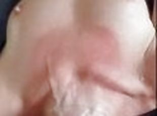 MILF wants to mutually masterbate - I give her a pearl necklace cumming all over her face and neck