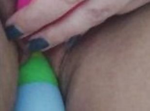 cur, clitoris, masturbare-masturbation, orgasm, pasarica, amatori, jucarie, bbw, sperma, dildo